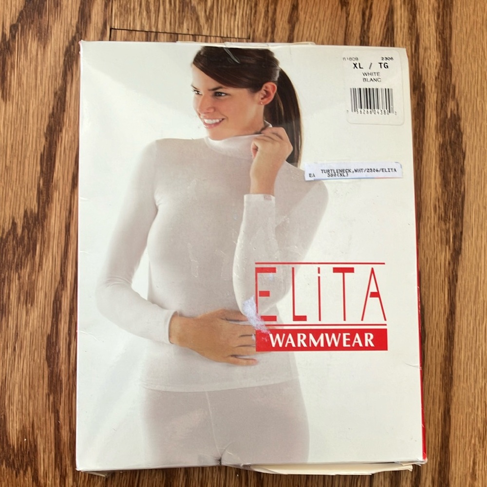 Elita White Warmwear Top